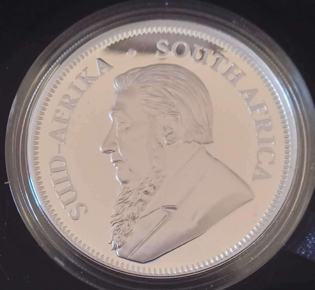 SOUTH AFRICAN ONE OUNCE KRUGERRAND SILVER"" GREAT PROOF""2024