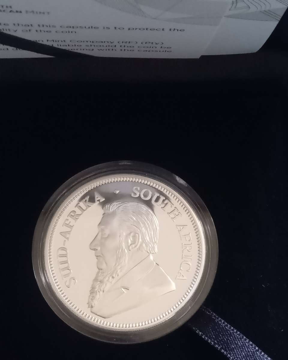 2020 ONE OUNCE FINE SILVER KRUGER RAND PROOF