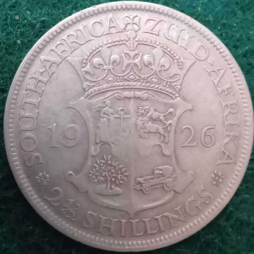 SOUTH AFRICAN union 1926 2 and a half shillings
