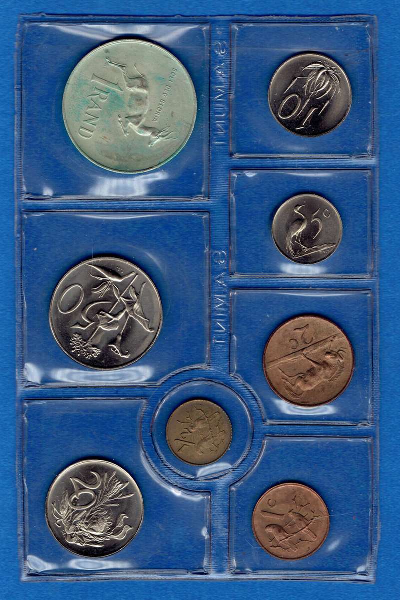 SOUTH AFRICAN MINT PACK 1976 INCLUDING SILVER R1
