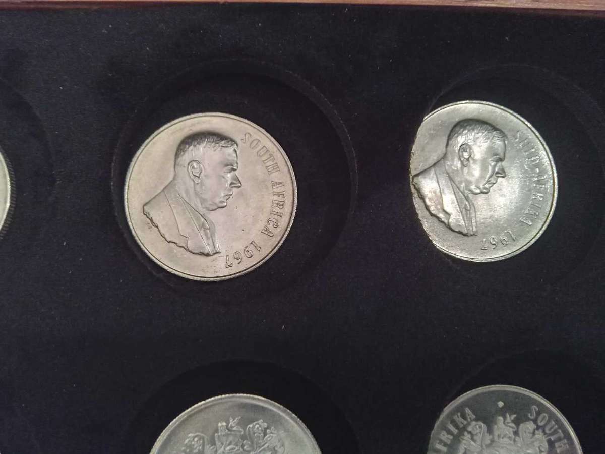 Great set of South African R1 from 1966 to 1976