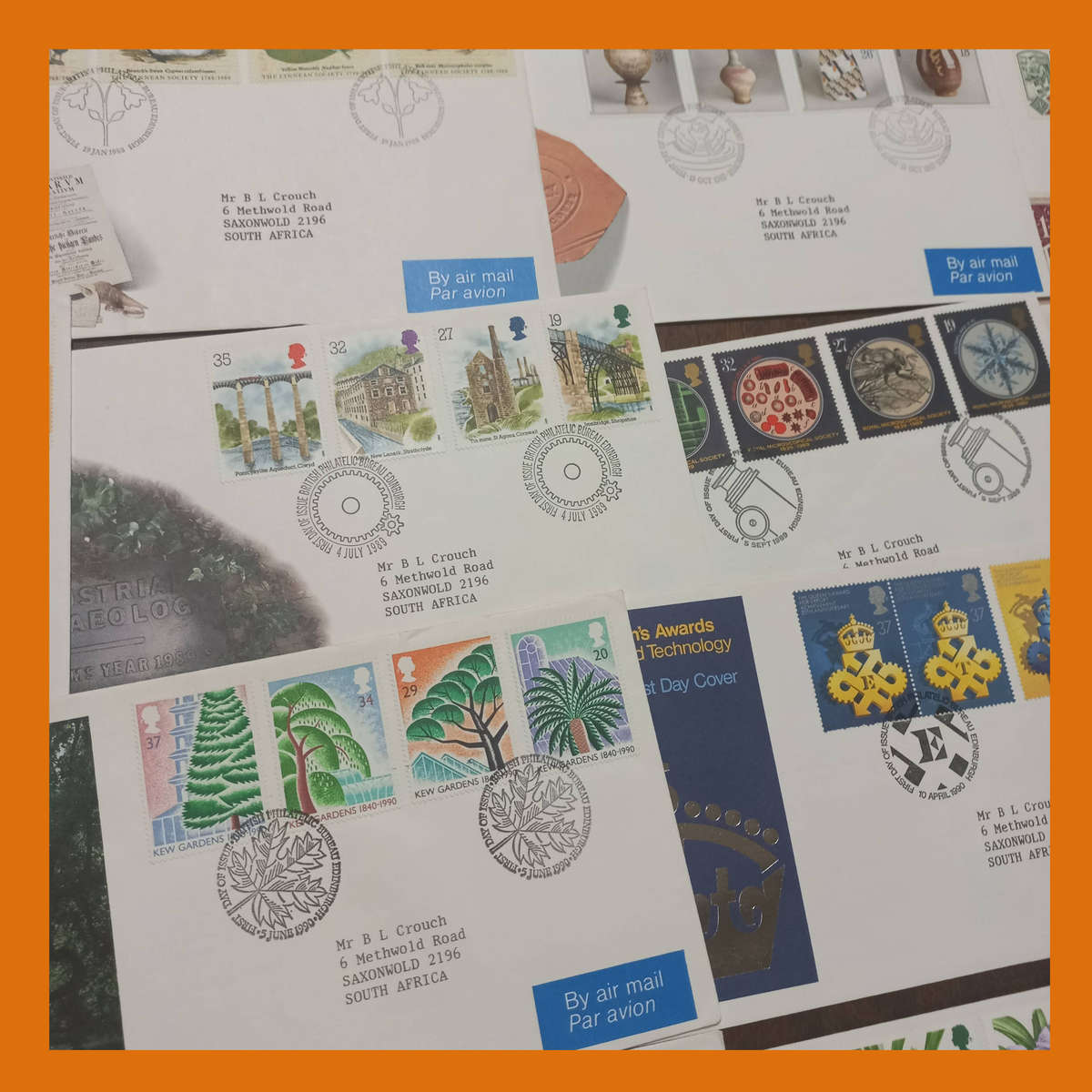 Great Britain First Day Covers 75 Plus Mainly 1980s Addressed Selection