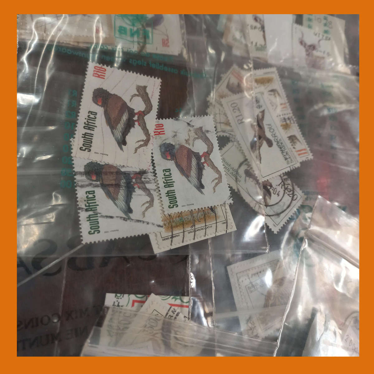 South Africa 6th Definitive Fauna Series  Sorted in Money Bags, 700g