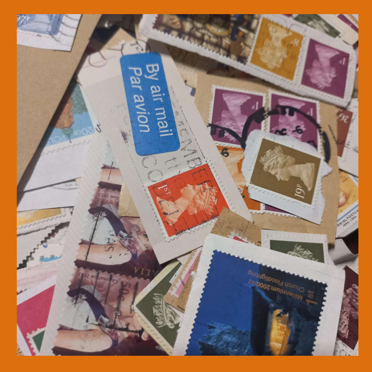 World Kiloware on Paper  400g Mix Strong in GB (Includes Machins) Scandinavia and Germany