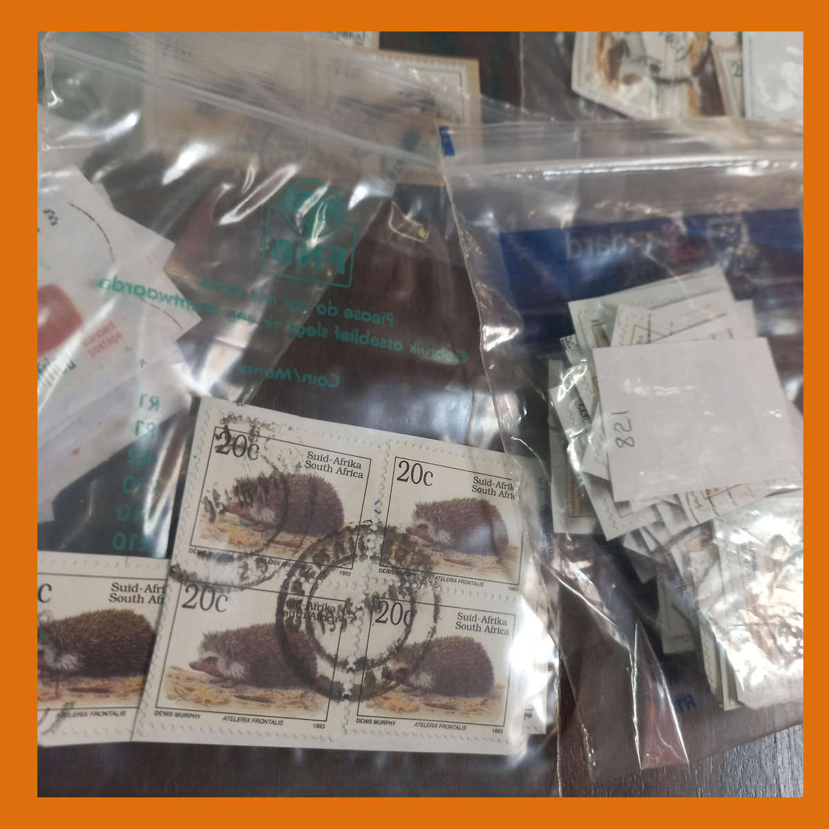 South Africa 6th Definitive Fauna Series  Sorted in Money Bags, 700g