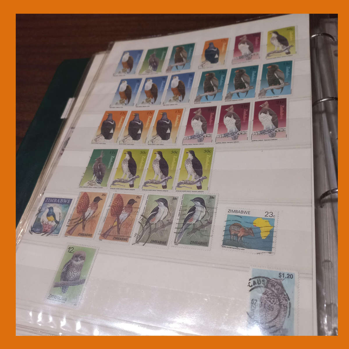 Southern Africa Collection in Lever Arch File  25 Stock Pages Including 1994 Mandela Issue