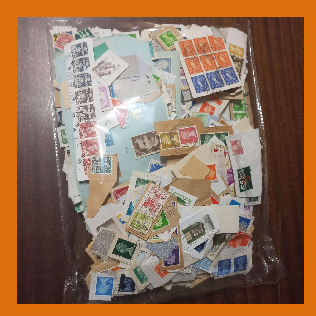 World Kiloware on Paper  400g Mix Strong in GB (Includes Machins) Scandinavia and Germany