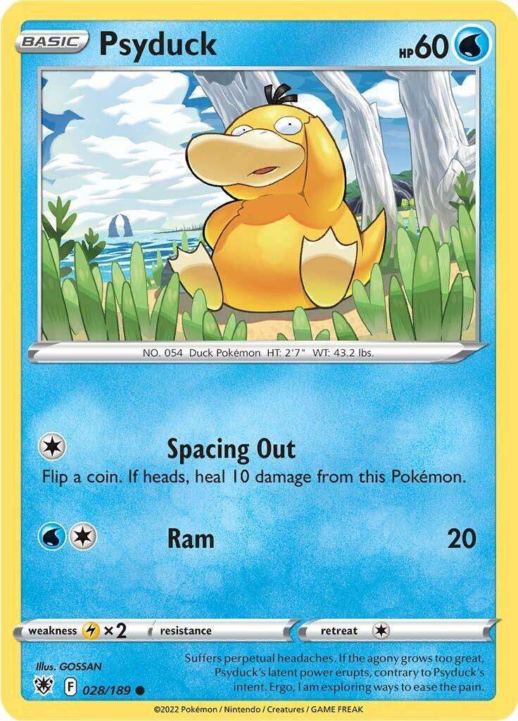 Psyduck 28/189 Pokemon TCG Astral Radiance Water 028/189