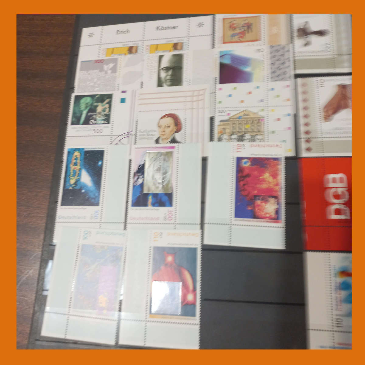 Germany Federal MINT 19902000 in Lighthouse Stock Book with Sixteen double sided Pages