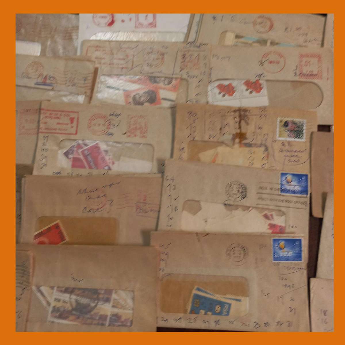 South Africa  Republic & Union Era Stamp Accumulation in Envelopes