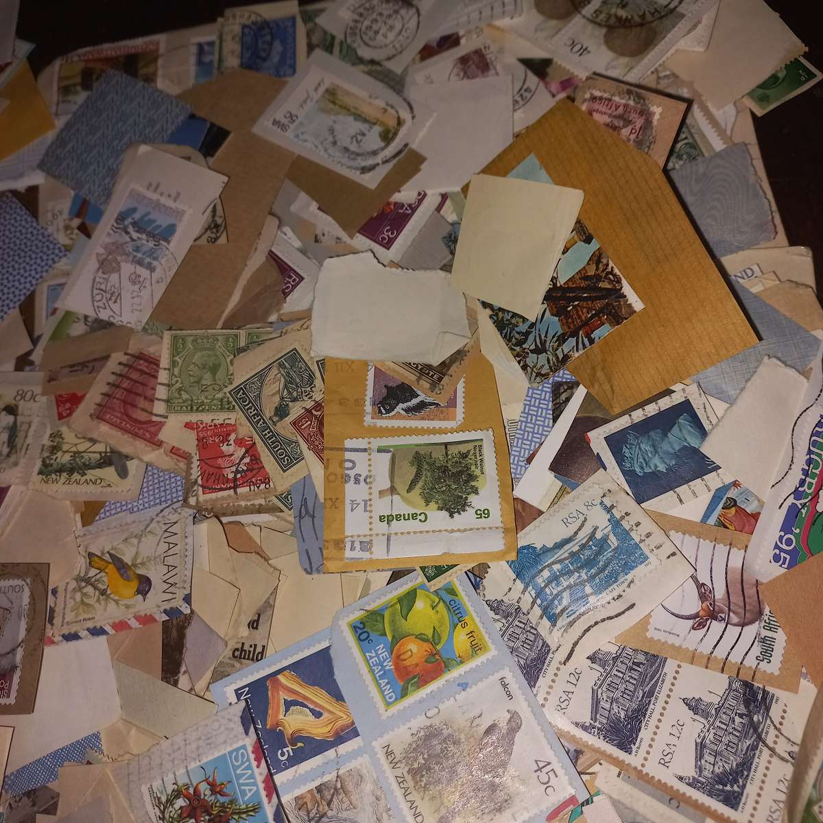 World Mix on Paper - Kiloware - R1 start