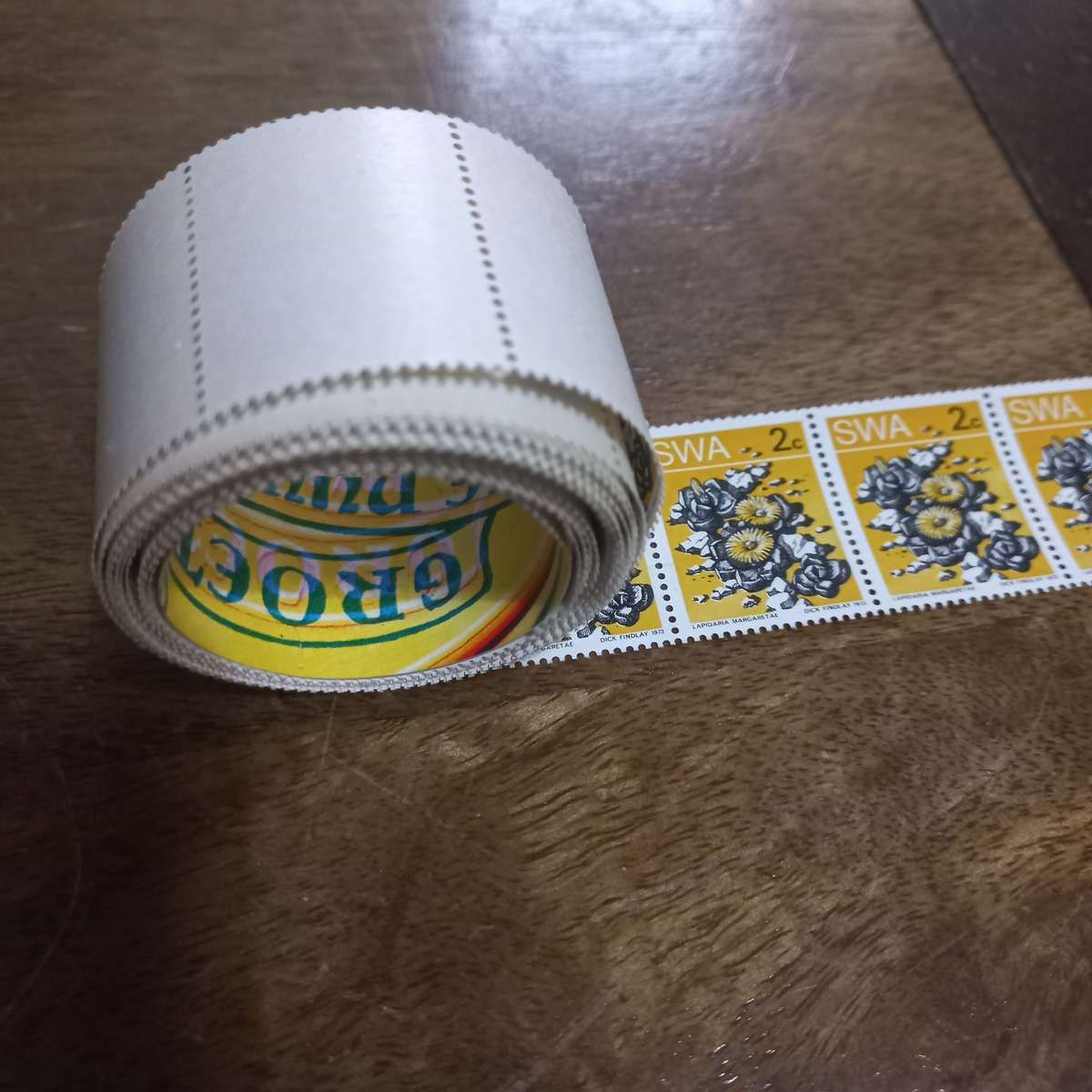 South West Africa SWA - 1973 Succulents - Coils - Still in Coil Rolls - R1 Start