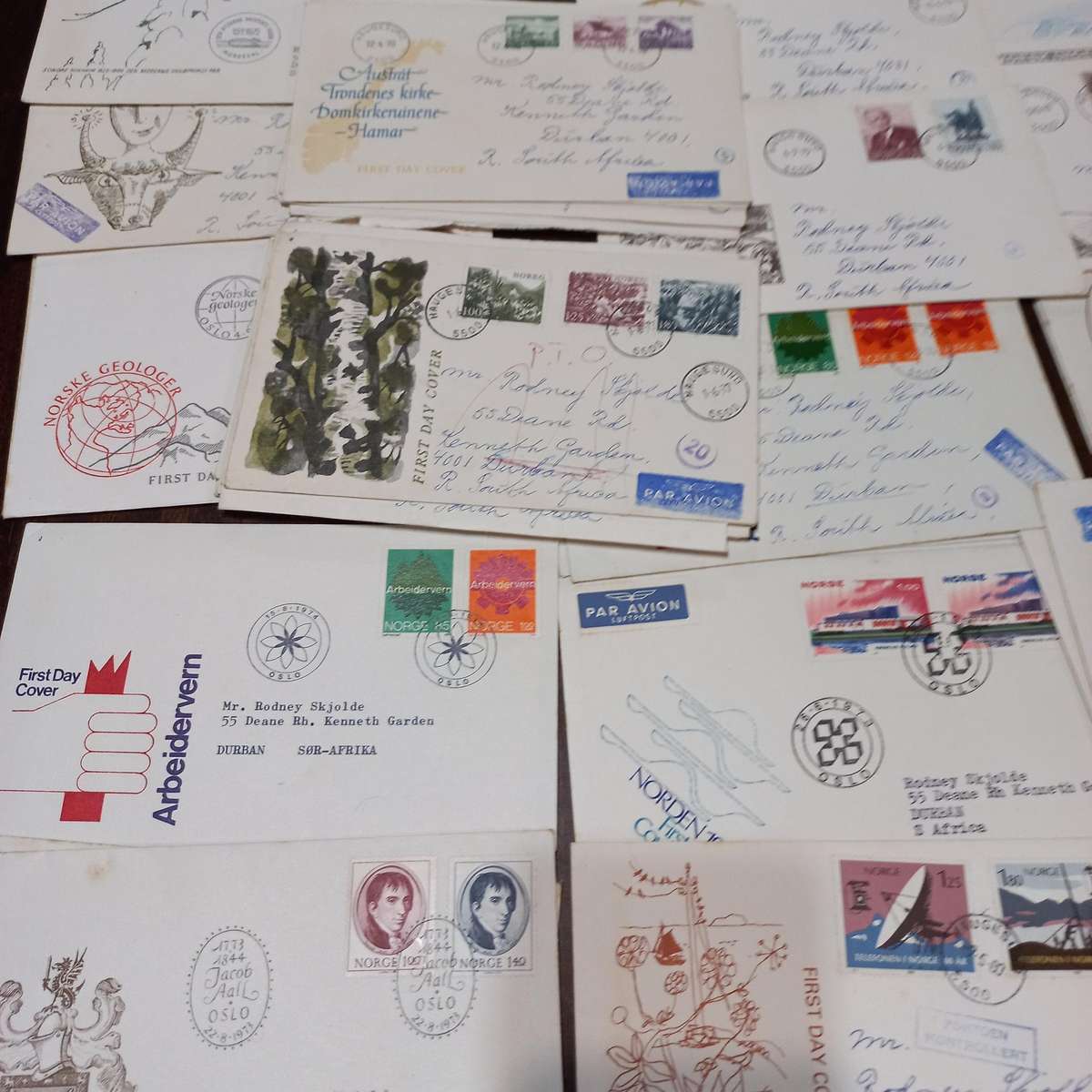 Over a Hundred Norway First Day Covers - Starting at R1
