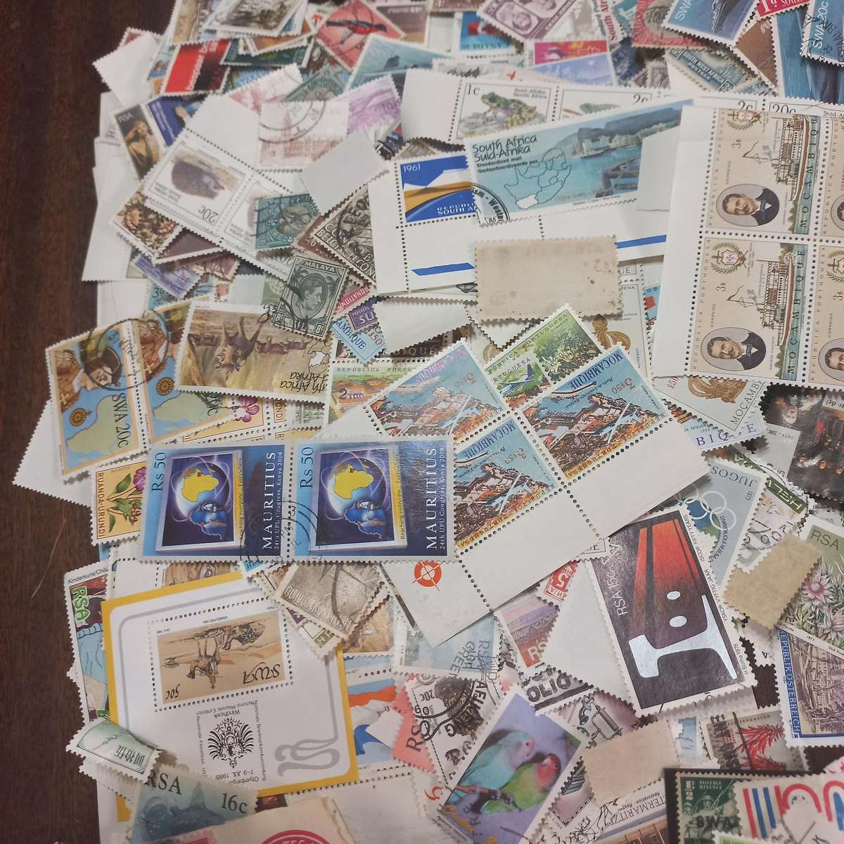 Huge lot of world stamps from various periods - Starting at R1