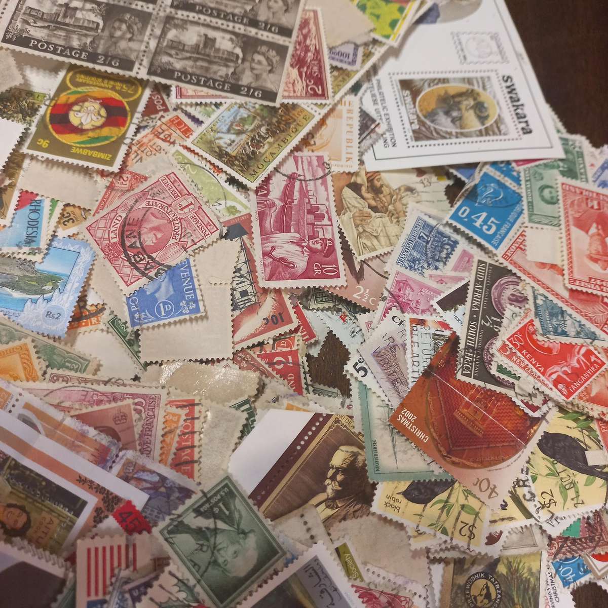 Huge lot of world stamps from various periods - Starting at R1