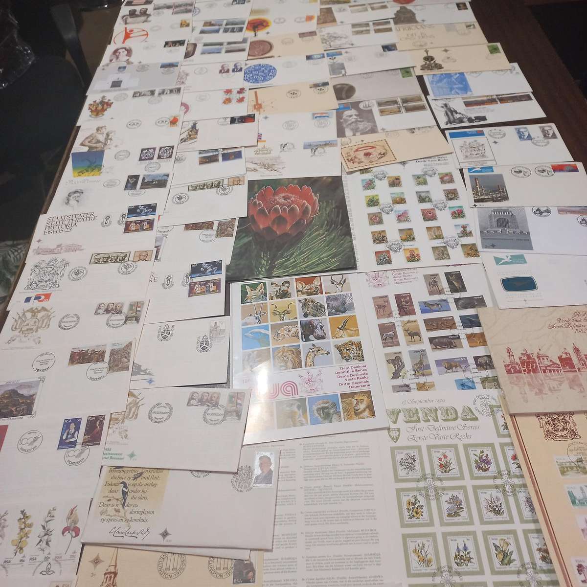 South African First Day Covers and Folders - Starting at R1