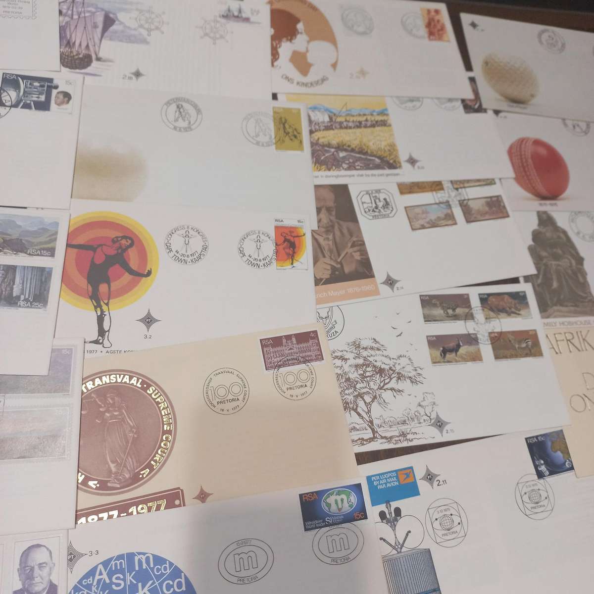 South African First Day Covers and Folders - Starting at R1