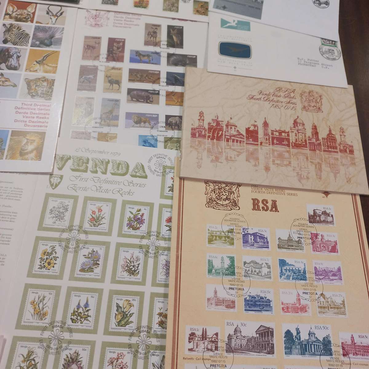 South African First Day Covers and Folders - Starting at R1