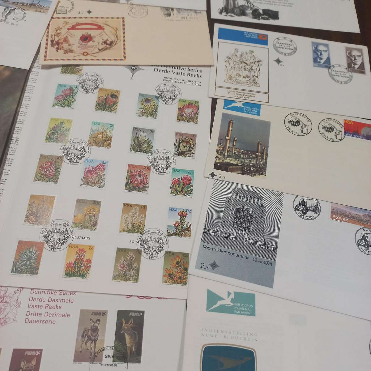 South African First Day Covers and Folders - Starting at R1