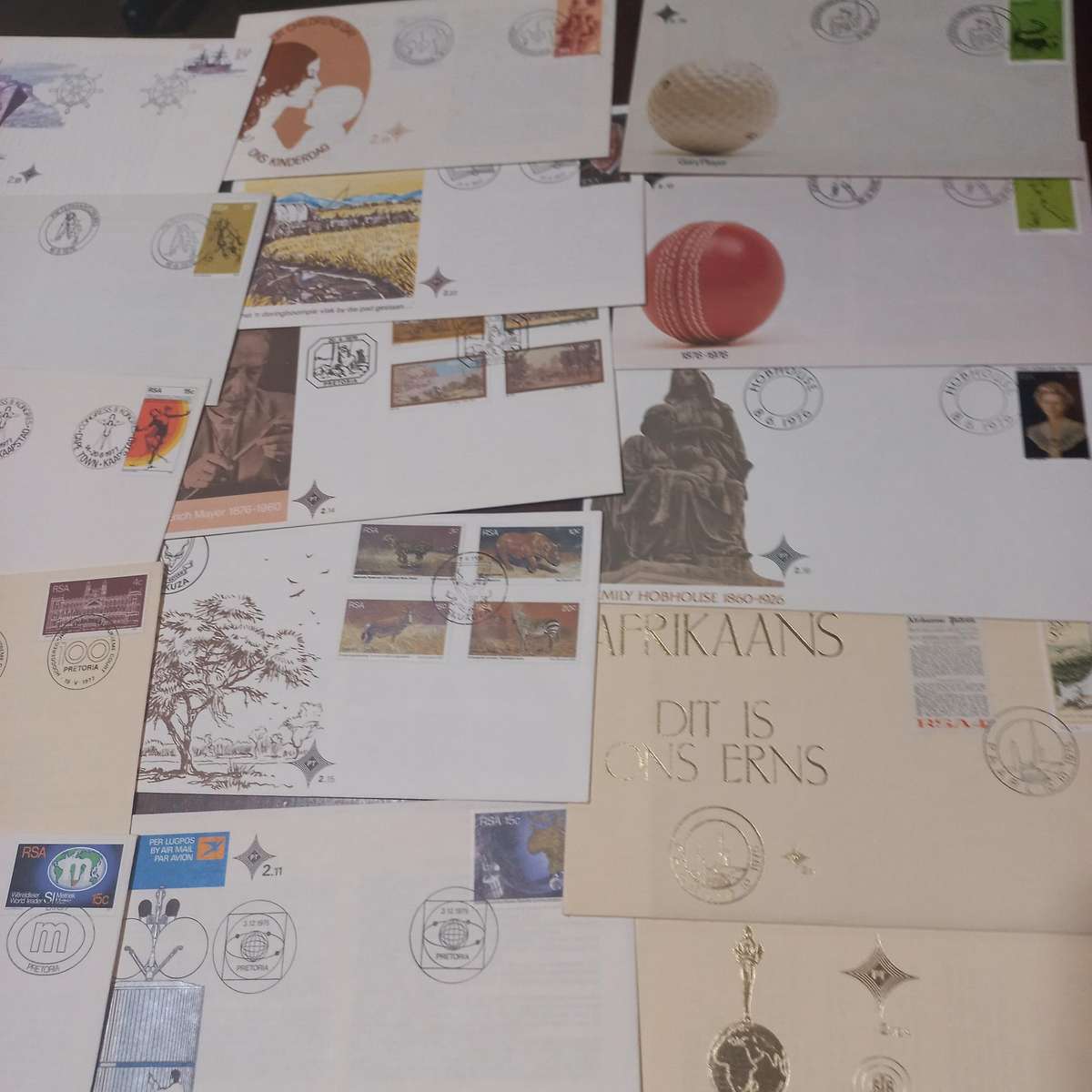 South African First Day Covers and Folders - Starting at R1