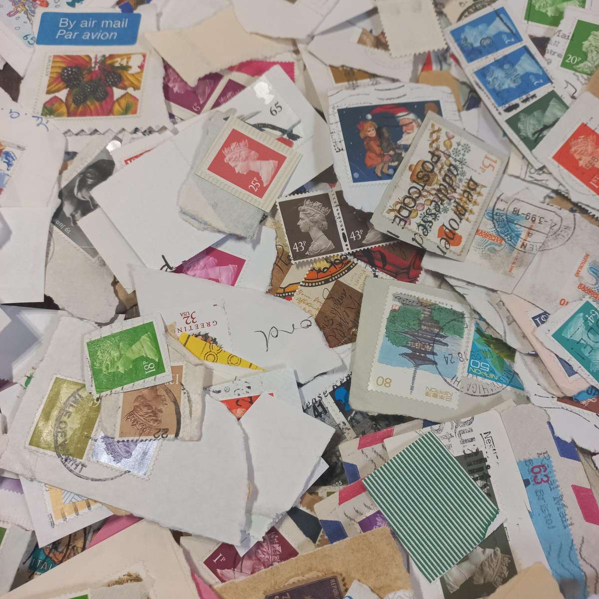 Great Britain on Piece - mainly modern - Queen Elizabeth era - Includes Machins - Starting at R1