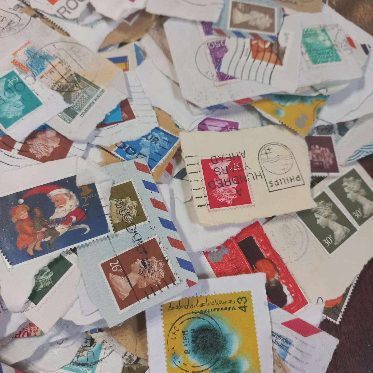 Great Britain on Piece - mainly modern - Queen Elizabeth era - Includes Machins - Starting at R1