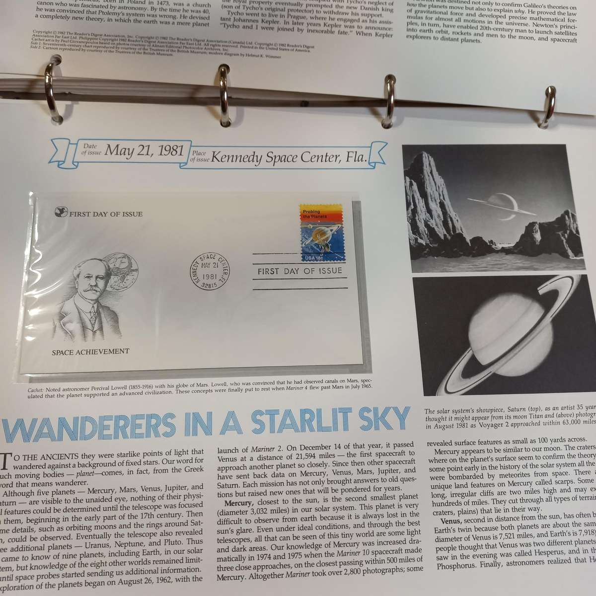 FOR PC4SOLUTION - United States Readers Digest FDC album of the 1970's