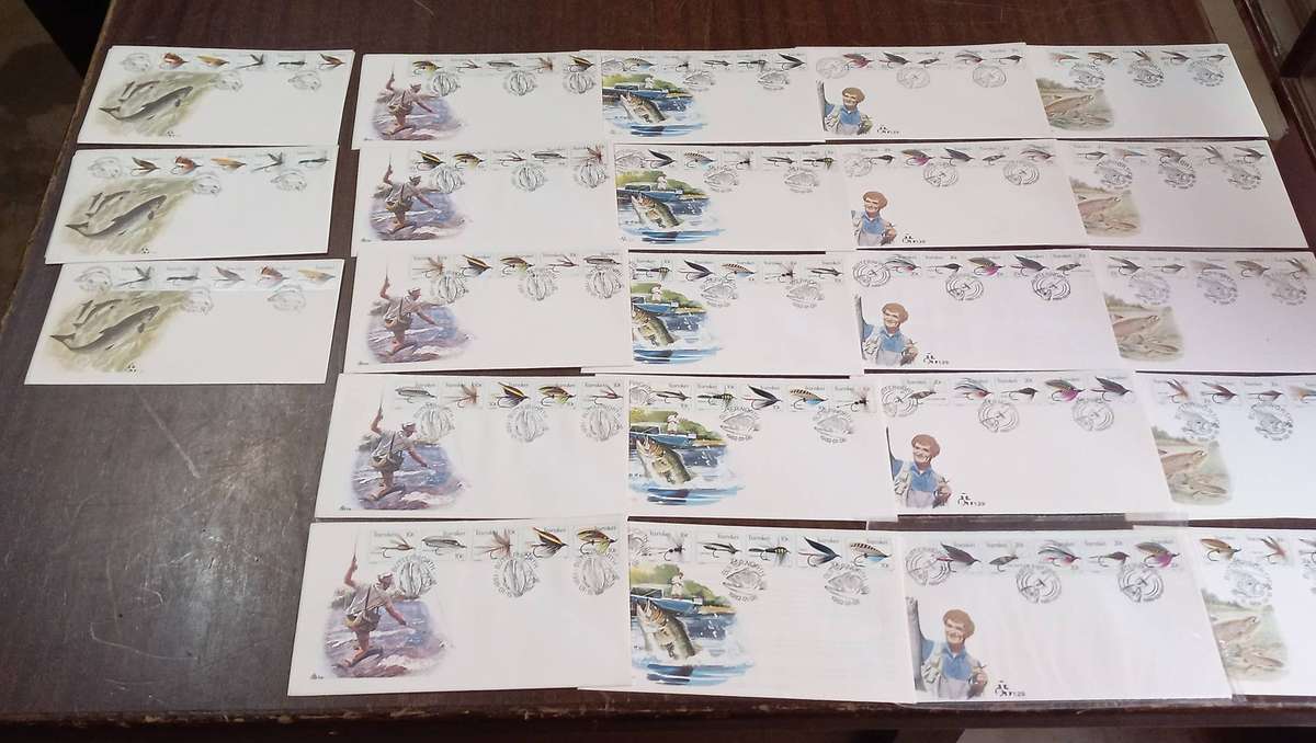 Transkei - 1980 to 1984 - Fishing Flies Angling - First Day Covers - specially for Hertzros