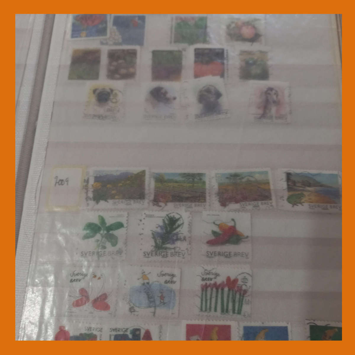 Sweden Imperial PRINZ 32 Page Stock Book  1972 to 2017