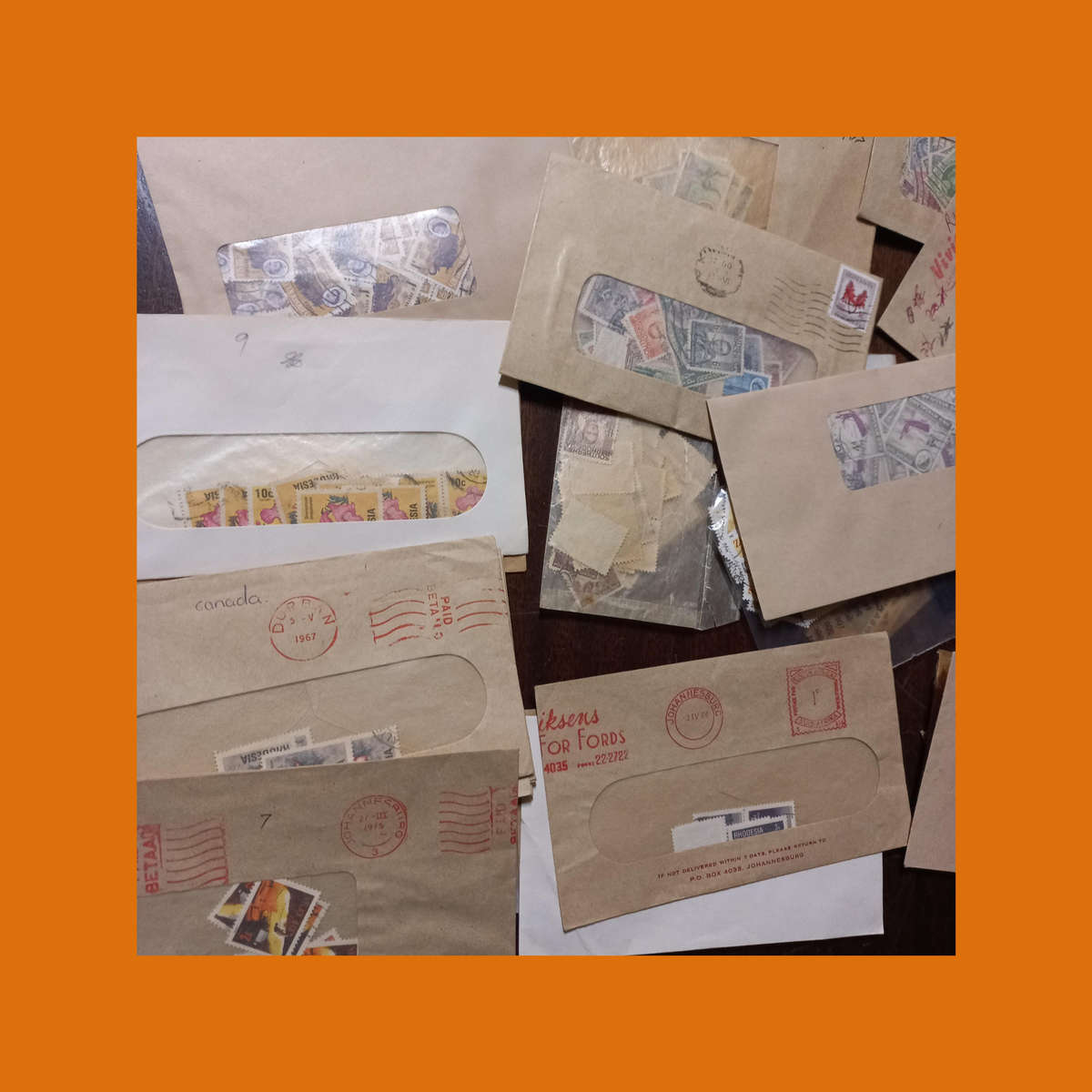 Rhodesia's  Envelope-Sorted Accumulation (Northern, Southern, Nyasaland & Rhodesia)