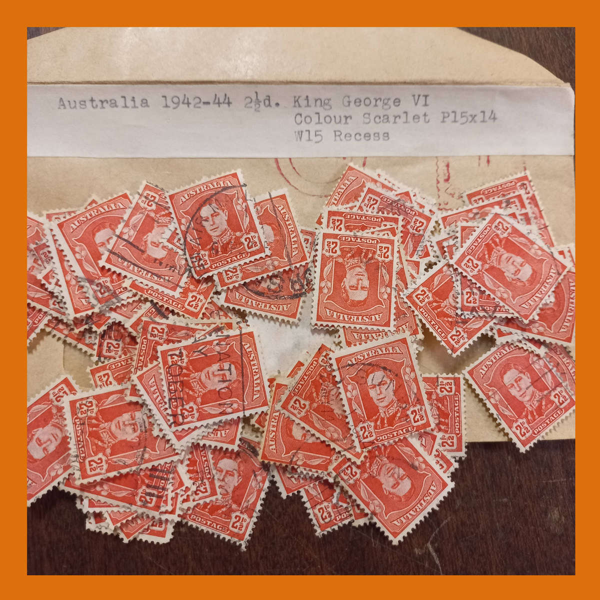 World Used Stamps in Envelopes Strong Australia and Canada Early Issues to 1960s