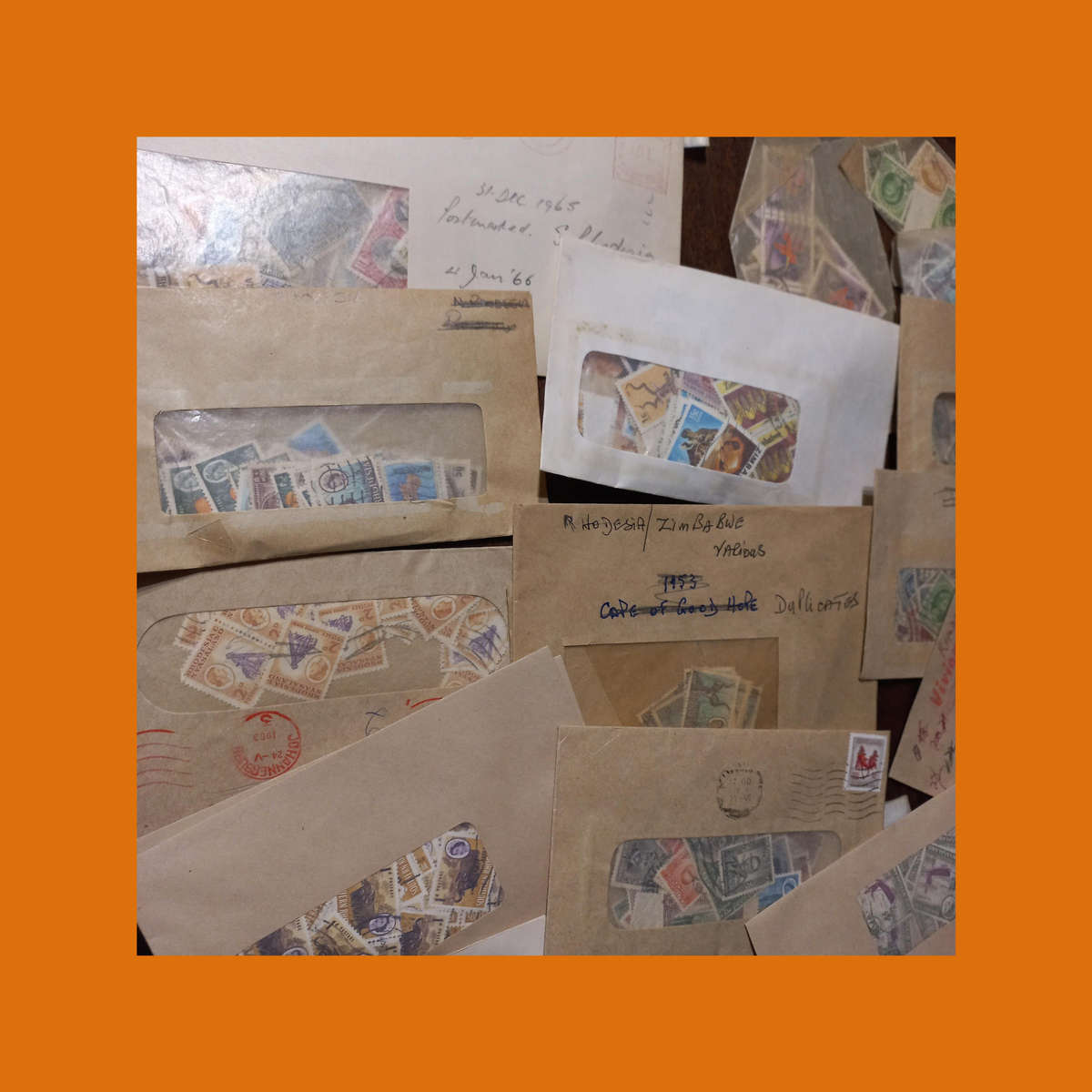 Rhodesia's  Envelope-Sorted Accumulation (Northern, Southern, Nyasaland & Rhodesia)