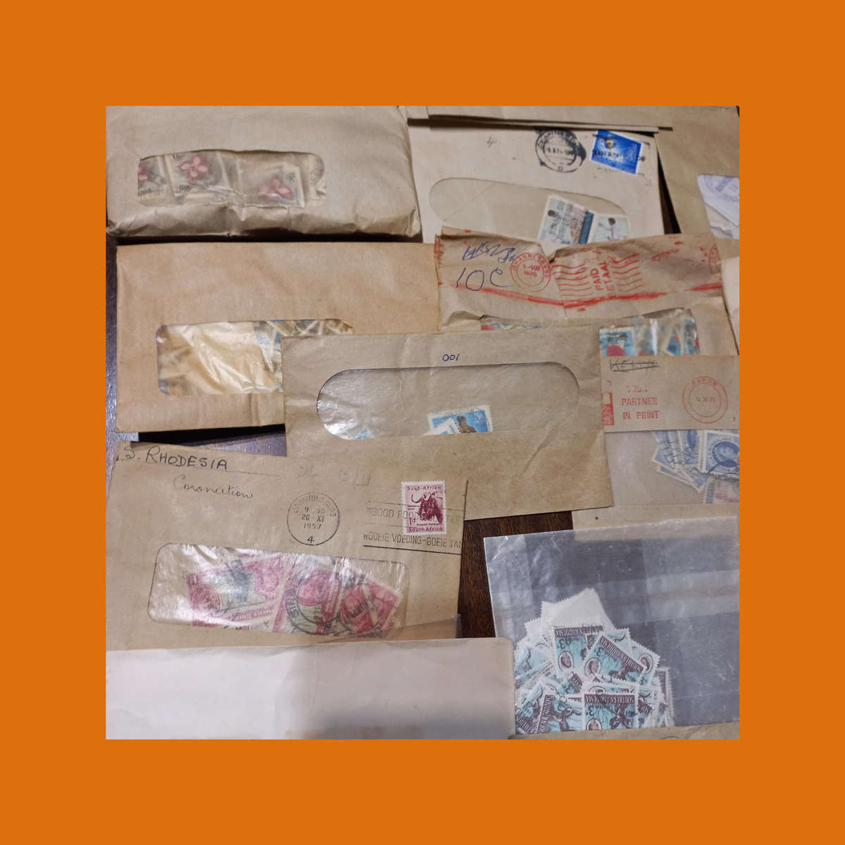 Rhodesia's  Envelope-Sorted Accumulation (Northern, Southern, Nyasaland & Rhodesia)