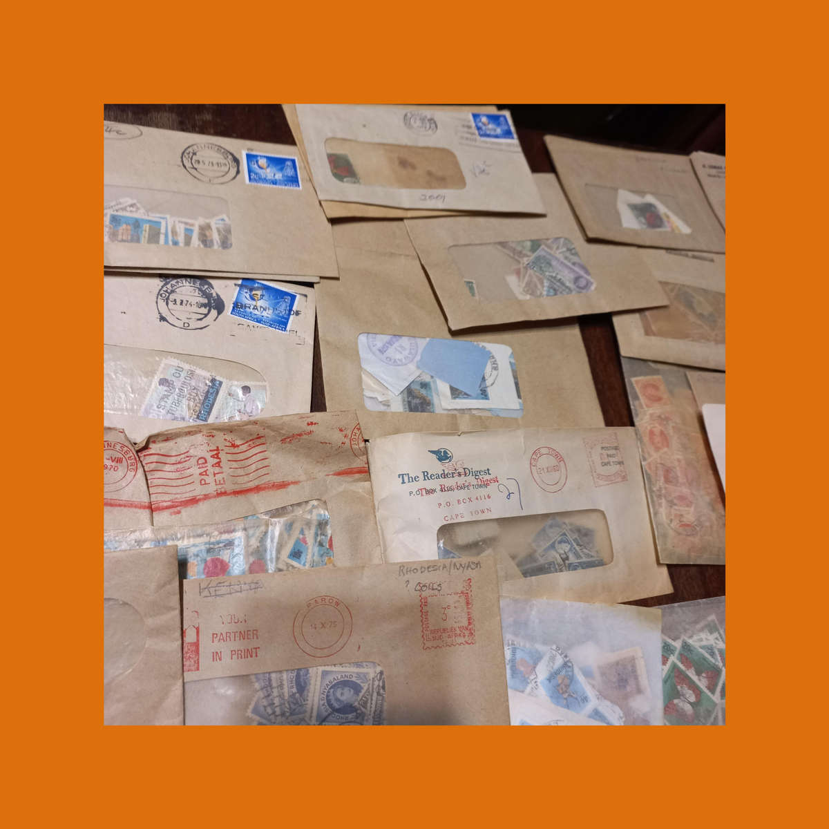 Rhodesia's  Envelope-Sorted Accumulation (Northern, Southern, Nyasaland & Rhodesia)