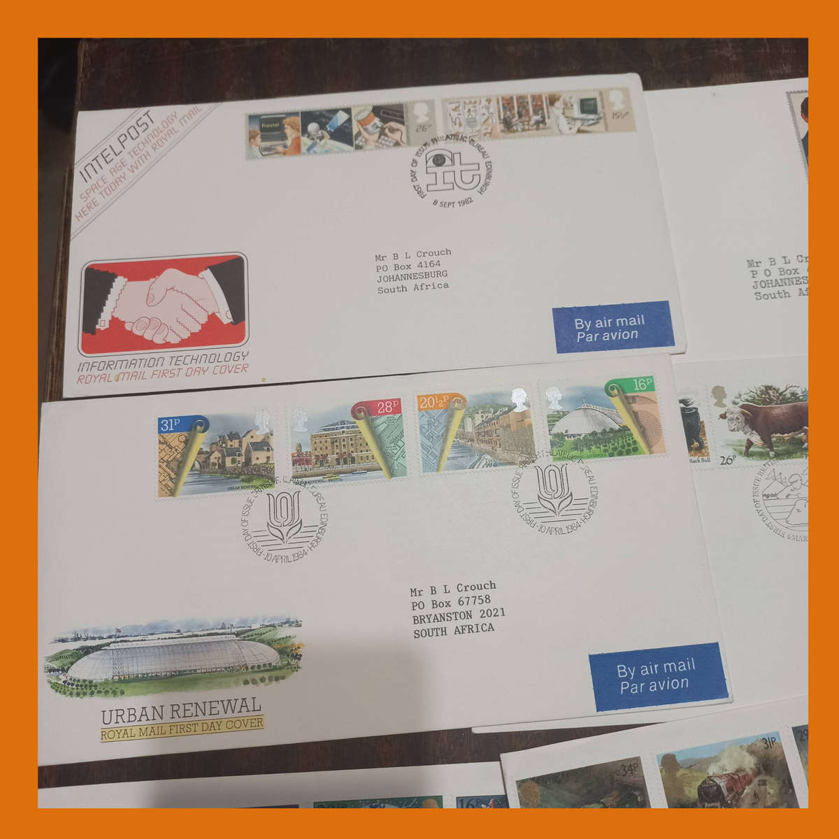 Great Britain First Day Covers 75 Plus Mainly 1980s Addressed Selection
