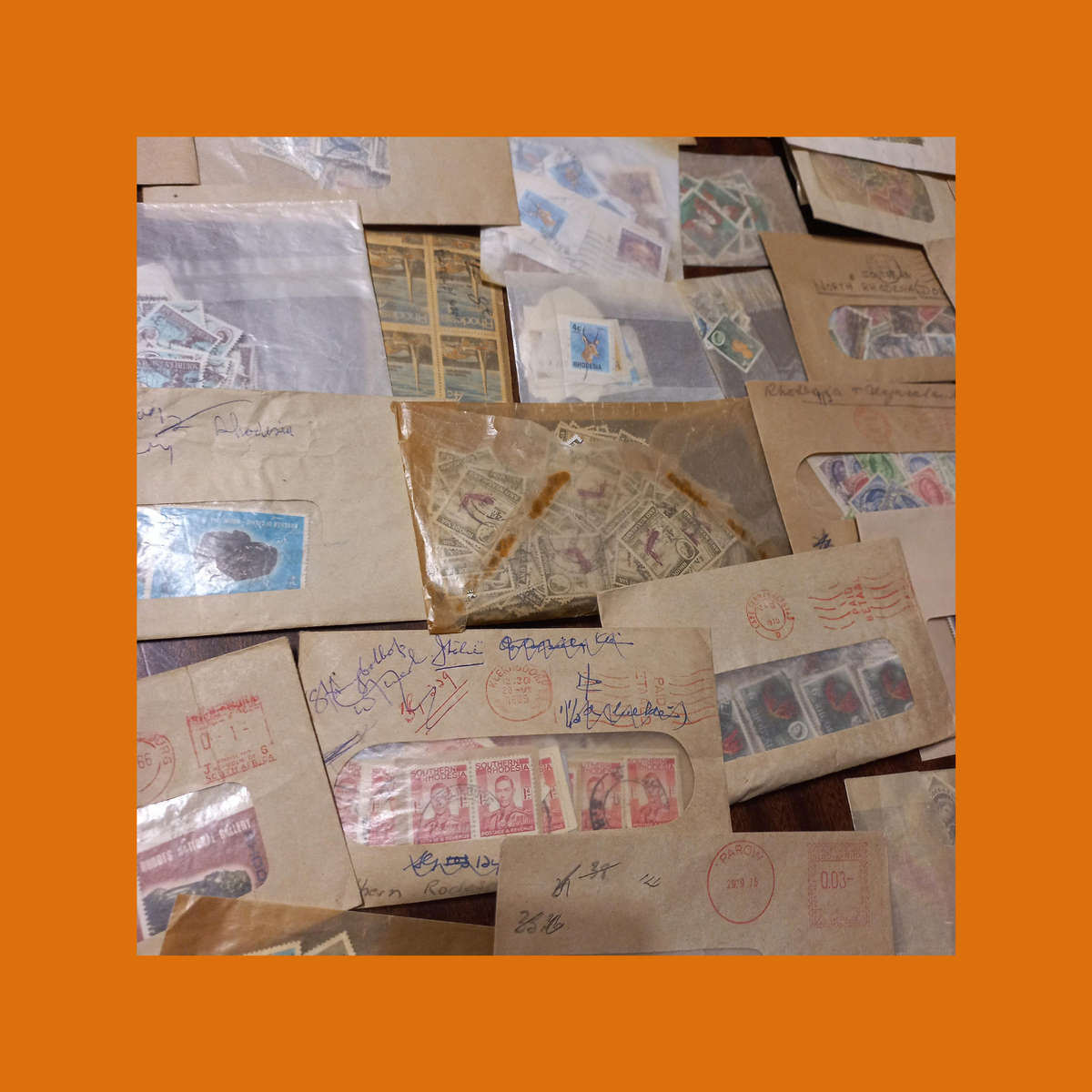 Rhodesia's  Envelope-Sorted Accumulation (Northern, Southern, Nyasaland & Rhodesia)