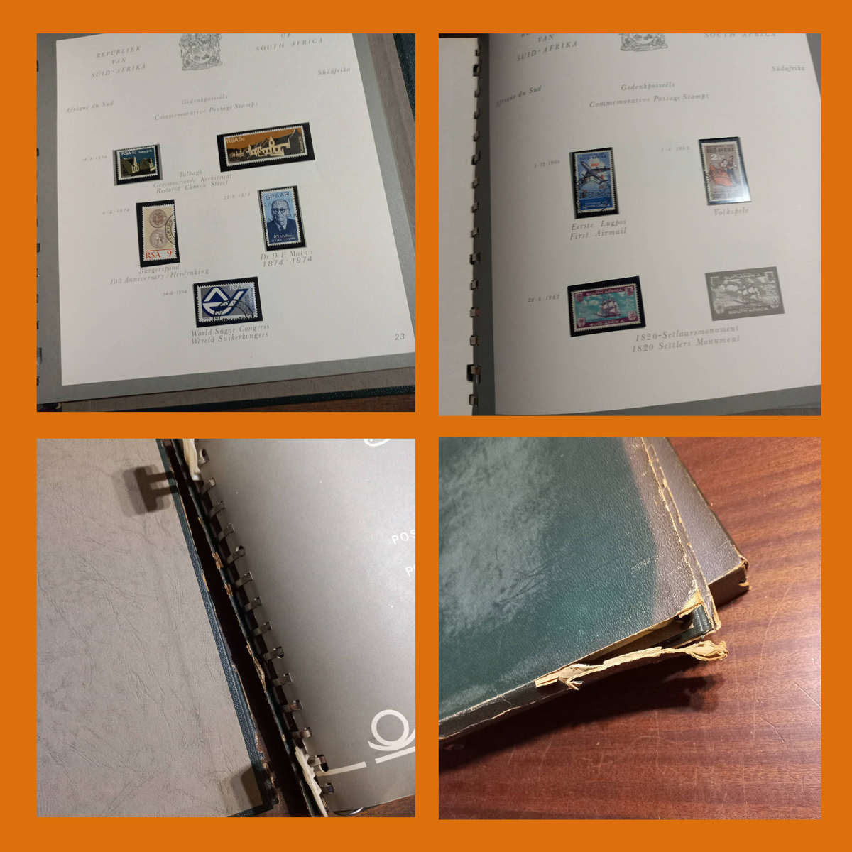 RSA 2 Pre-Printed Albums in Slip/Dust Covers (1961 to 1985, Incomplete)