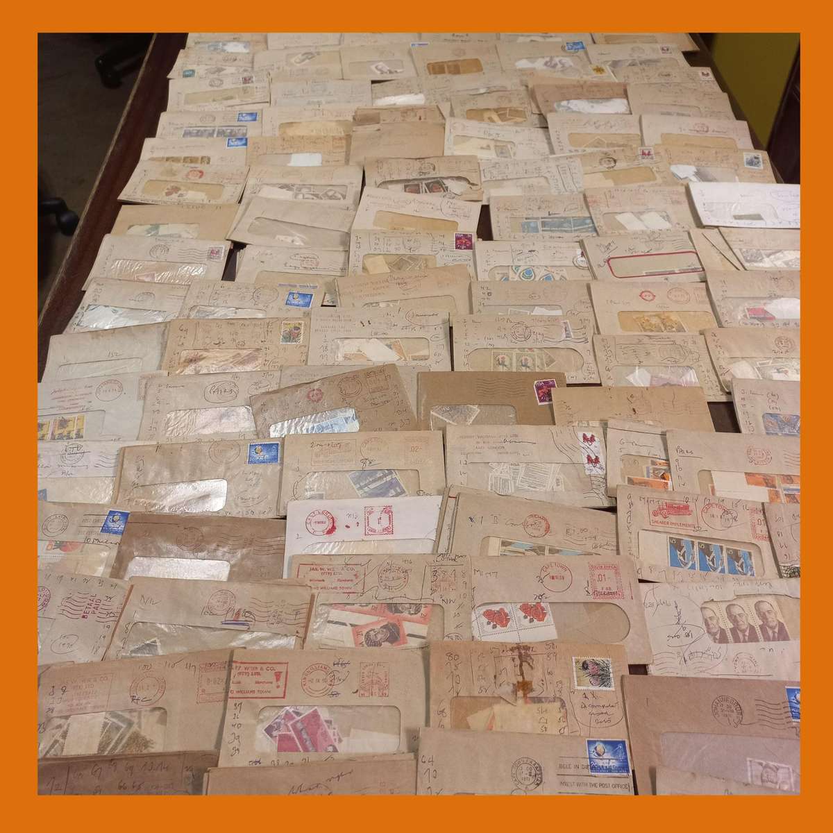 South Africa  Republic & Union Era Stamp Accumulation in Envelopes