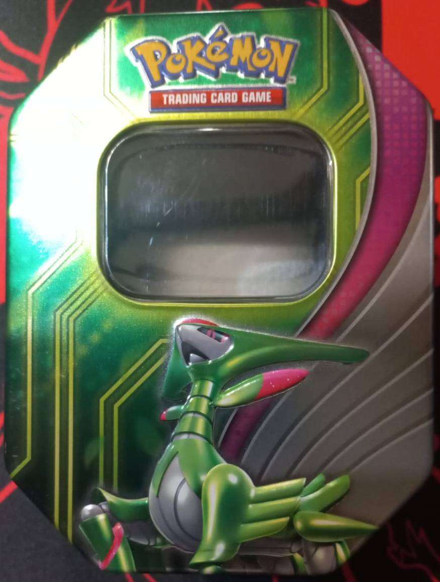 Empty Pokémon TCG  IRON LEAVES WALKING WAKE Stylish Storage Tin