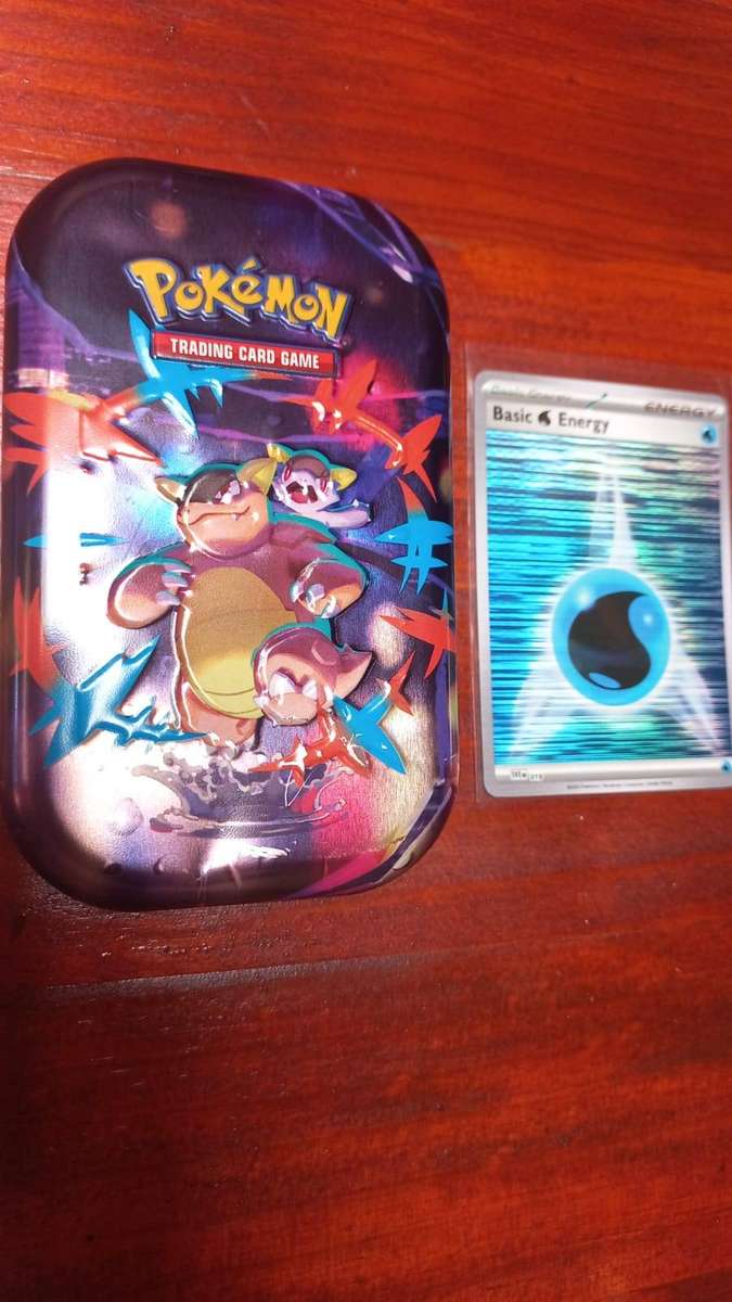 Empty Pokémon TCG Heroes Mini Tin featuring MEGA KANGASKHAN (Mega Evolution)