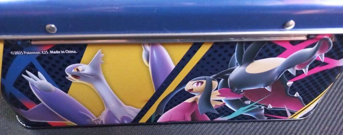 Empty Pokémon TCG Lunchbox Tin - Lucario and Gardevoir Evolved - Stylish Storage