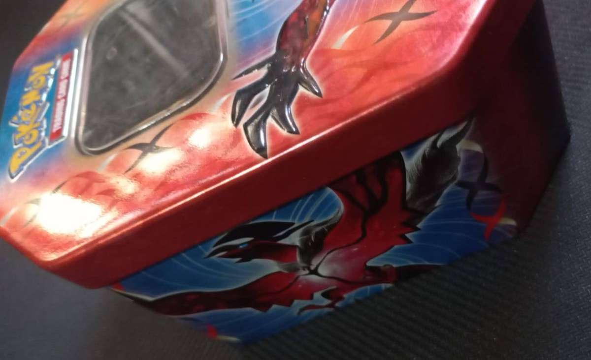 Empty Pokémon TCG YVELTAL Stylish Storage Tin