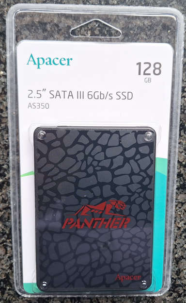 Apacer 2.5" SATA III 6Gb/s SSD - 128GB