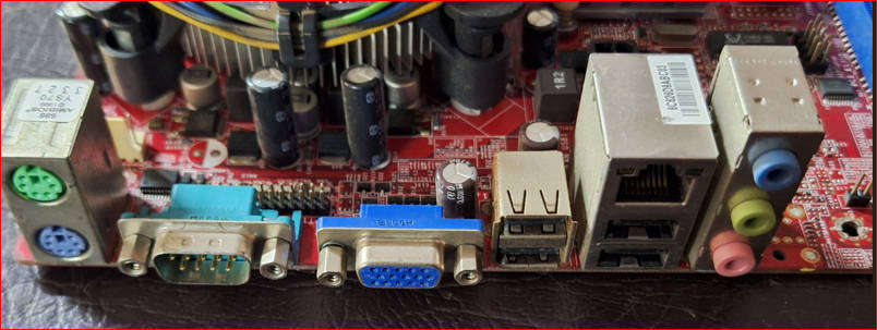 MSI motherboard, Intel Pentium Dual Core CPU & 2 x 2GB DDR2 Ram - working!!