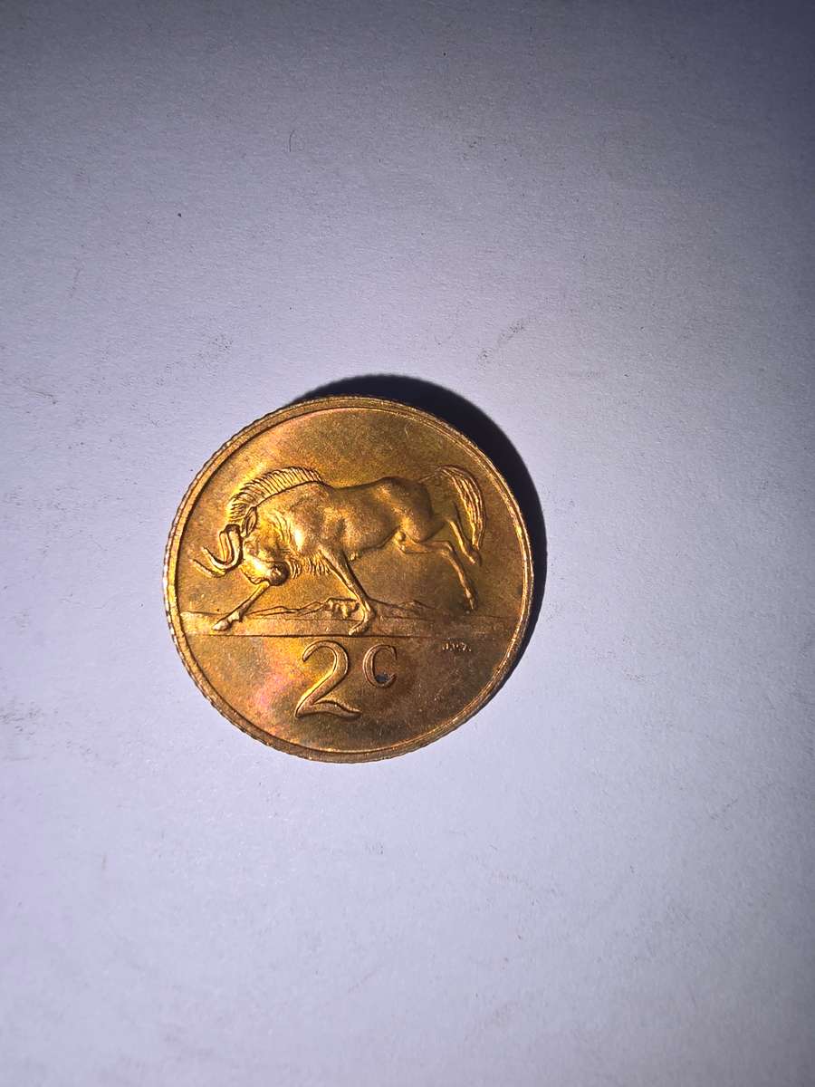 1974 2c ~ with some toning