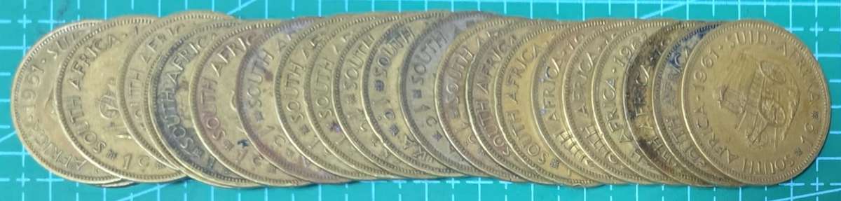 1961 One Cent~ per Coin!