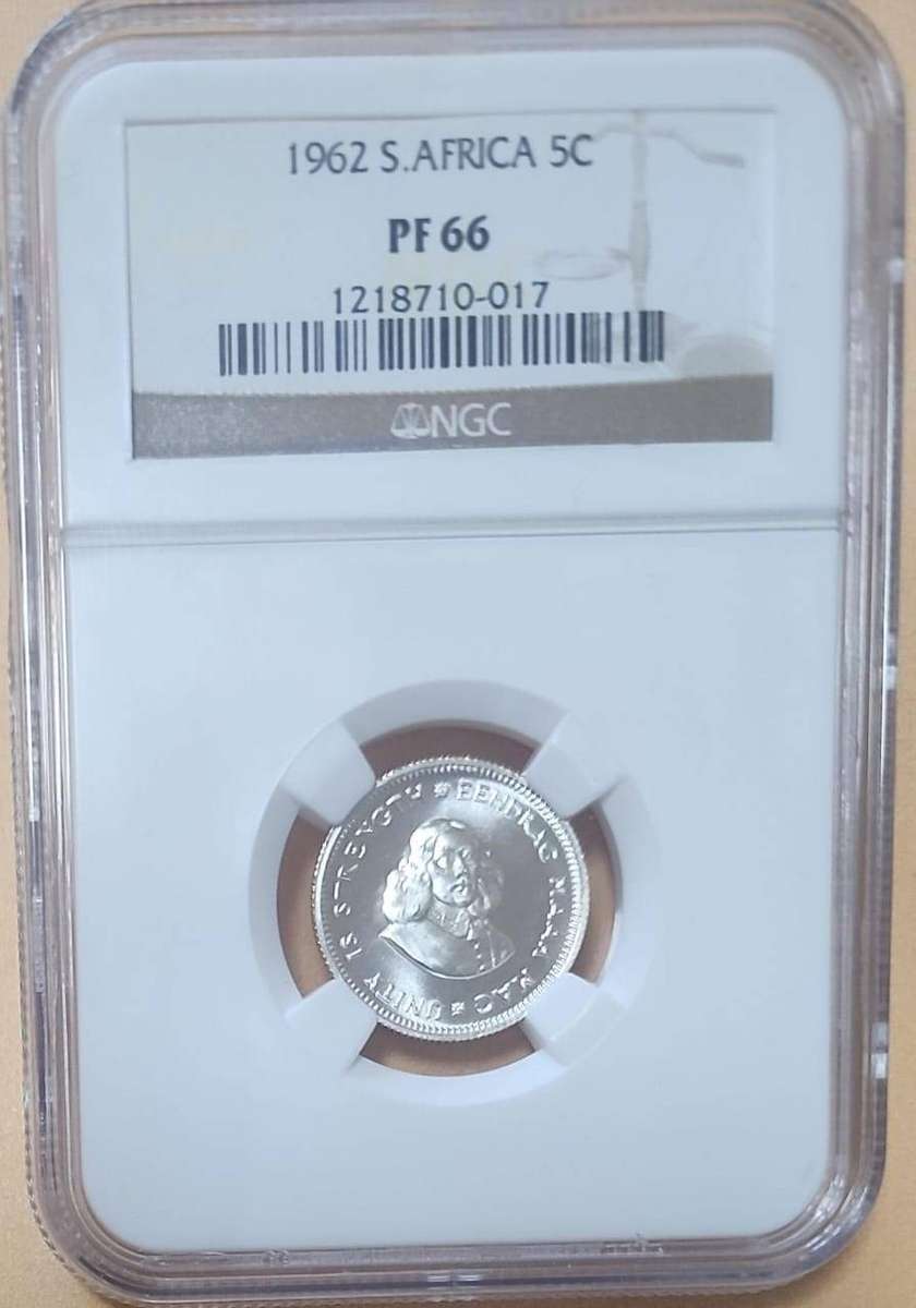 1962 5c - NGC Graded PF66