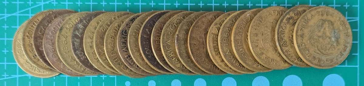 1964 Half Cent~ per Coin!