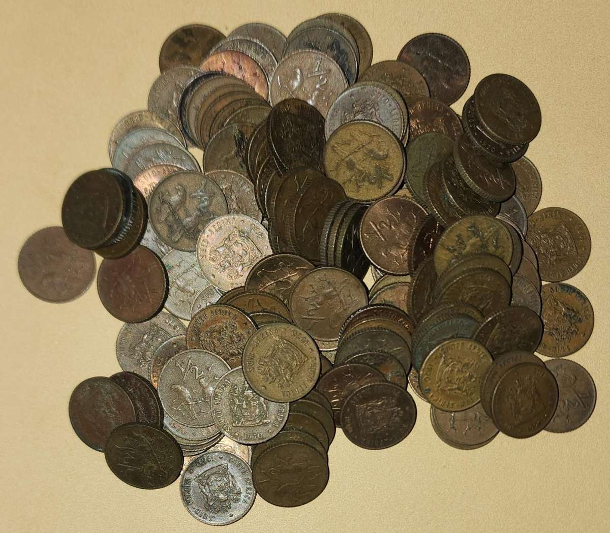 1970 1/2c ~ Bid per Coin