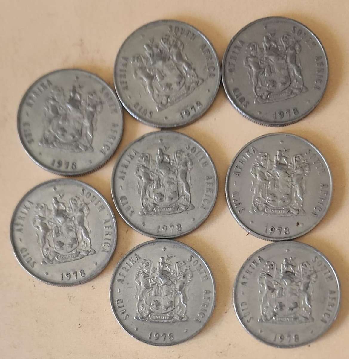 1978 R1 (One Rand) ~ Bid per Coin